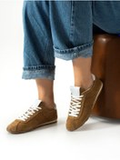 Resim ALEMDAR AYAKKABI FULGOR Vizon Hakiki Deri Kadın Sneakers 