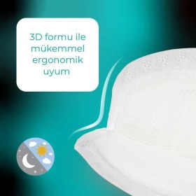 Resim Mamajoo 3D Disposable Göğüs Pedi Ultra Emici ve Ince, 3 x 32 Adet 