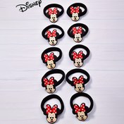 Resim 10 adet Mickey Mouse Kumaş Saç Bağcıkları - Kırmızı Bağcıklı Sevimli Karikatür Karakter Başlıkları, Yumuşak ve Esnek, Seyahat, Partiler ve Okul Aksesuarları için İdeal, Seyahat Aksesuarları | Oyuncak Tasarımı | Yumuşak Dokulu 