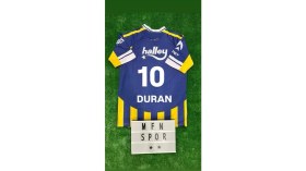 Resim 4'lü Set Fe.ner.bah'çe\\ 2025/2026 Duran Iç Saha Sarı Lacivert Çocuk Forma Şort Bileklik Çorap 