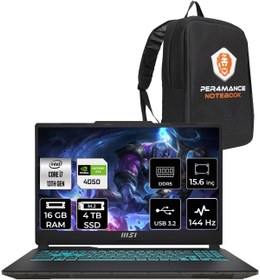 Resim MSI Cyborg 15 i7-13620H 16GB 4TB SSD RTX4050\u002F6GB 15.6\ FHD 144HZ FDOS A13VE-897XTR & PER4 ÇANTA 