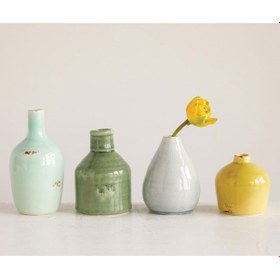 Resim 4' Lü Set Terra Cotta Vazolar Çok Renkli 