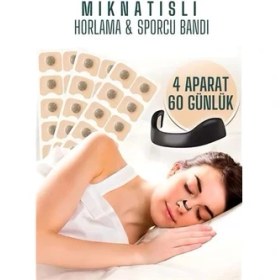 Resim Aylina Bfs Manyetik Burun Bandı - 2 Aylık Sporcu Burun Bandı - Horlama Önleyici Azaltıcı - 4 Farklı Boyut 