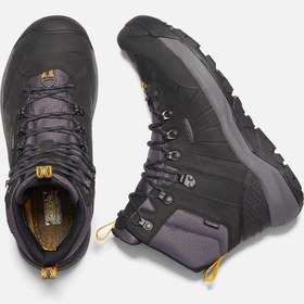 Resim Keen Revel 4 Mid Polar M-black/magnet - Su Geçirmez Erkek Kar Botu - Siyah 