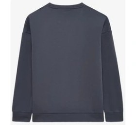 Resim Skechers M Essential Crewneck Sweatshirt Erkek Gri Düz Desenli Modern Tasarım S2610015-3998 