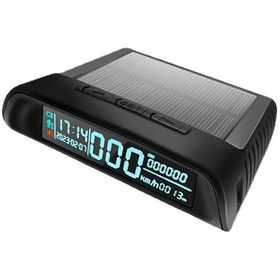 Resim Samdoo Güneş Enerjili Araç Hud Ekranı - Gps Hız Göstergesi, Led Ekran, Aşırı Hız Ve Yorgunluk Uyarısı 