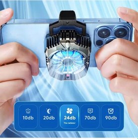 Resim Ally X20 Cep Telefon Soğutma Fanı Radyatör Soğutucu- 5775 