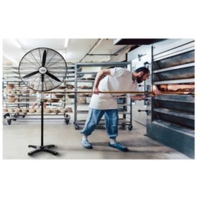 Resim Hims Hef-ak650 190w 65 Cm Siyah Kumandalı Ayaklı Vantilatör 