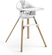 Resim Clikk Highchair White Ergonomik Mama Sandalyesi, Kolay Kurulum ve Hafif Tasarım 