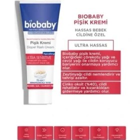 Resim Biobaby Bebekler ve Çocuklar Için Pişik Kremi (75 Ml) 