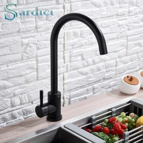 Resim Sardıcı Siyah Mutfak Eviye Bataryası 