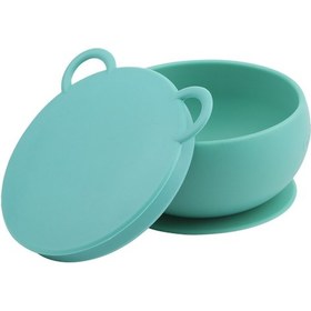 Resim Oioi Vakum Tabanlı Yeşil Silikon Kase Yeşil 