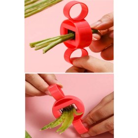 Resim FRY Ayarlanabilir Yeşil Fasulye Dilimleme Kesici Pratik Bamya Bakla Vs Parçalayıcı Dilimleyici 