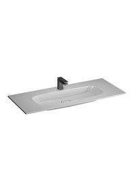 Resim Vitra Metropole Infinit Etajerli Lavabo 120 CM Beyaz M58000018003 