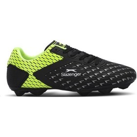 Resim Slazenger CYCLE I KRP Çocuk Halı Saha Siyah / Yeşil Futbol Ayakkabısı 