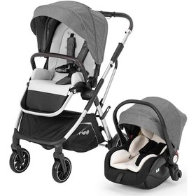 Resim Kanz N-go Travel Sistem Bebek Arabası Gri 