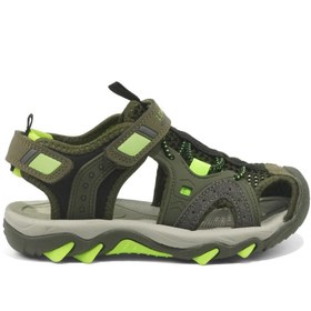 Resim LUMBERJACK 6M BENYA 6FX Erkek Çocuk Yeşil Sandalet - 102252037 