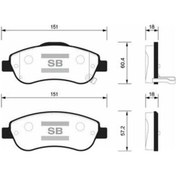 Resim SANGSIN SP1567 Fren Balatası Ön Honda Crv III 2.0 I Vtec 2.2 I CTDI 07- Gdb3445 