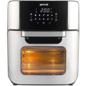 Resim ONVO Ovfry09 Oven Airfryer 12 Litre Multifonksiyonel Sıcak Hava Fritözü & Fırın 