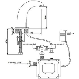 Resim Newarc - Elite Fotoselli Lavabo Bataryası - 510523 456121 Diğer 