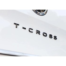 Resim Vw T-Cross Piano Black Bagaj Yazısı 