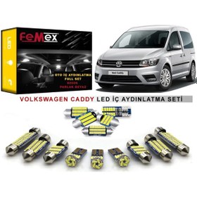 Resim FEMEX Volkswagen Caddy Led Iç Aydınlatma Ampul Seti Parlak Beyaz 