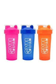 Resim Cool Plastik Shaker Just 650 CC (Pembe - Mavi - Turuncu) 