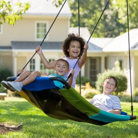 Resim Gondol Renkli Çocuk Salıncağı 