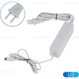 Resim Wii U Konsolu İçin Ab Tak Ac Adaptör Şarj Güç Besleme Kablosu Nintendo Wii U Us Plus 