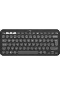 Resim K380s 2 Çoklu Cihaz Özellikli Bluetooth Türkçe Q Klavye Gri 920-011859 