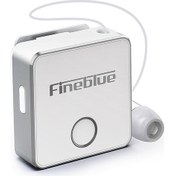 Resim Skycity Fineblue F1 Tek Kulaklık: Bluetooth 5.0, Elden Kurtulmuş Arama, Çift Cihaz Bağlantısı, Titreşim Uyarısı, Boyun Klembi, Beyaz 