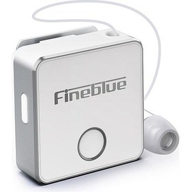 Resim Skycity Fineblue F1 Tek Kulaklık: Bluetooth 5.0, Elden Kurtulmuş Arama, Çift Cihaz Bağlantısı, Titreşim Uyarısı, Boyun Klembi, Beyaz 