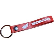 Resim Honda Uyumlu Kırmızı Anahtarlık 