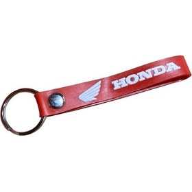 Resim Honda Uyumlu Kırmızı Anahtarlık 