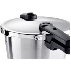 Resim Fissler Vitaquick Premium 10 Litre Düdüklü Tencere Fissler Türkiye Garantili Gri 