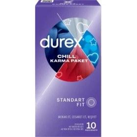 Resim Durex Chill Prezervatif 10'lu 