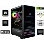 Resim Casper Excalibur E65H.121F-8V50X-0FC-029 i3-12100F 8 GB 1 TB SSD RTX3050 W11P Masaüstü Oyuncu Bilgisayarı 