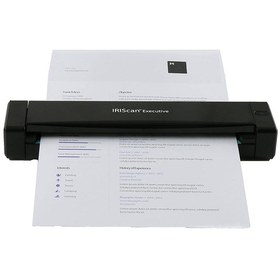 Resim Irıscan Executive 4 Belge Tarayıcı: 8ppm Çift Yönlü Tarayıcı A4 Usb Güç Kaynağı Usb'ye Tarama Word'e Tarama - Pdf Kazanç 
