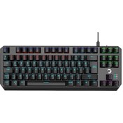Resim Gamepower Overlord Mavi Switch 88 Tuşlu Compact Mekanik Oyuncu Klavye 