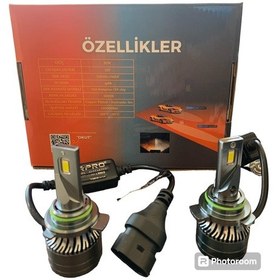 Resim Vr Pro Hır 9012 Slim Kasa Led Zenon 12 Bin Lümen 