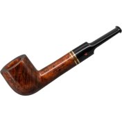 Resim Şahin Kırmızı Yıldız 105 9mm. Filtreli Ebonit Saplı Pipo 