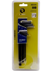 Resim Irimo 48-9-h Uzun Topbaşlı Allen Anahtar Takımı 9 Parça 