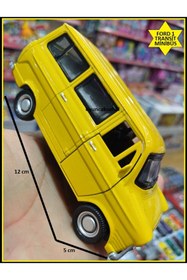 Resim OYUNCAKSAHİLİ Mark 1 Transit 1969 Tarzı Minibüs Nostalji Model Metal Kapı Açılır ışık Ses Koleksiyon Model 