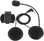 Resim Shanrya Aksesuar Bluetooth Headset Kulaklık Mikrofon V4/V6 Motosiklet Kaskı Intercom için 