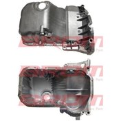 Resim BROM VW3313 Yağ Karteri Alüminyum Sensörsüz Volkswagen Passat / Audi A4 / A6 1.8 T (Aeb) 