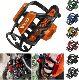 Resim Chuangyinshop Kırmızı Universal Su Matarası Tutucu Loncin 300 Ac/ds/q250 Motosiklet Titreşim Önleyici 