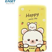 Resim Sinuoshop Eaget 500gb Sarı Sevimli Ayı Tasarımlı Usb 3.0 Taşınabilir Harici Ssd Disk 