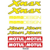Resim PROMOT Motorsiklet Aksesuar Ekipman Sticker Kask Grenaj Laptop Sticker Seti 0051 