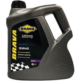 Resim Brava Shpd Cı-4 15W-40 Sentetik Motor Yağı 4 L 
