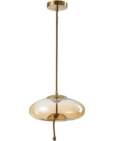 Resim Niora Tekli 5 Watt 3000k Eskitme Bal Camlı Led Sarkıt Avize Eskitme 